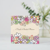 De heldere Uitnodiging van het Vrijgezellenfeest (Staand voorkant)