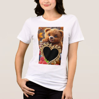 De helderheid van vreugde en welzijn Tri-Blend shirt