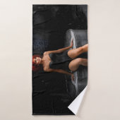 De helderste plek handdoek (Badhanddoek)