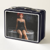 De helderste plek metalen lunchbox (Achterkant)