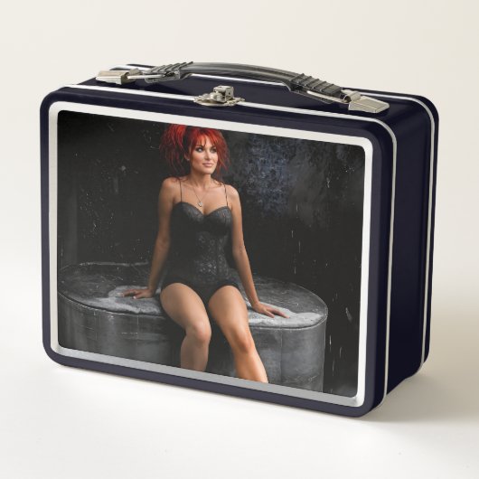 De helderste plek metalen lunchbox (Voorkant)