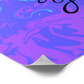 De helderste regenboogpride vormen poster (Hoek)