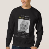 De helderste Star Photo Funeral Sweater (Voorkant)