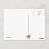 De hele aarde lacht in een tuin - Picket Fence Briefkaart (Achterkant)