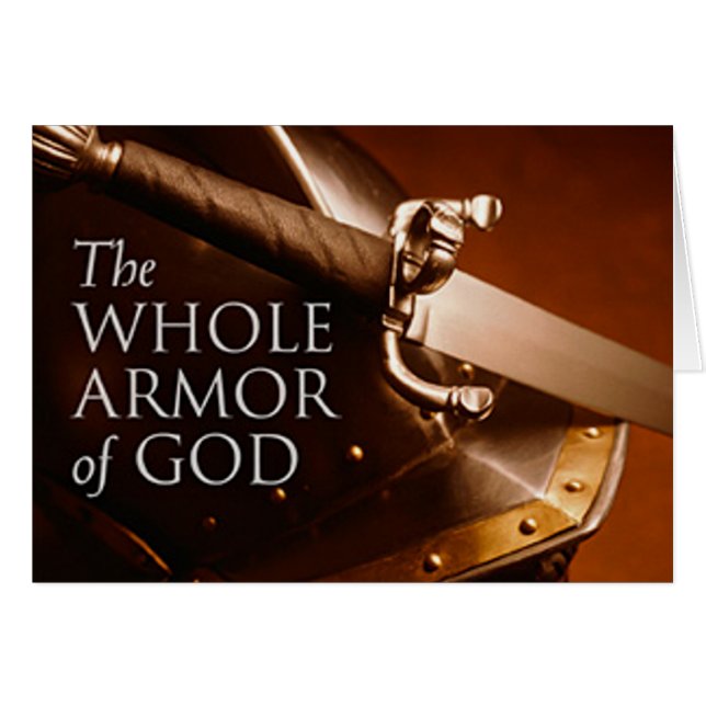 De hele Armor van God (Voorkant Horizontaal)
