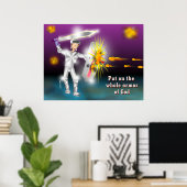 De hele Armor van God aandoen Poster (Thuiskantoor)