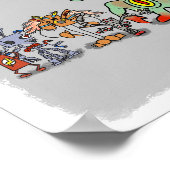 De hele bende Comicbook Style Print (Hoek)