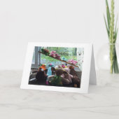 DE HELE BENDE IS ZO BLIJ OP JE *16E VERJAARDAG* KAART (Voorkant)