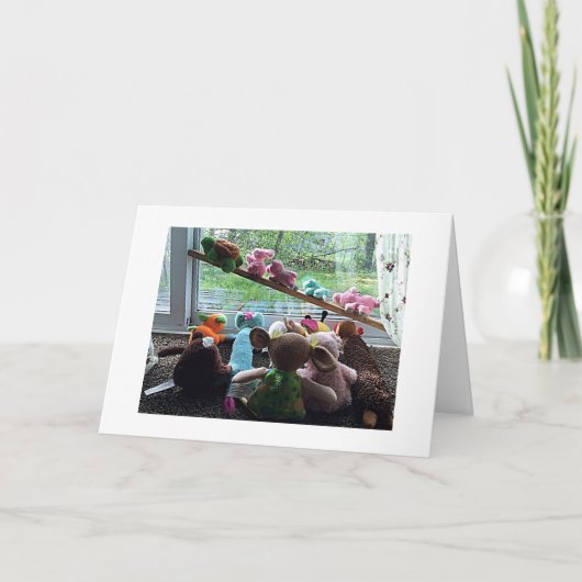 DE HELE BENDE IS ZO BLIJ OP JE *16E VERJAARDAG* KAART (Voorkant)