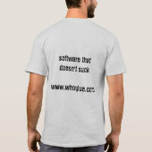 De hele bij is niet klote t-shirt (Achterkant)