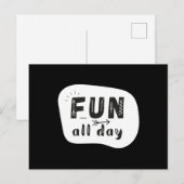 De hele dag briefkaart (Voorkant / Achterkant)