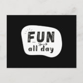 De hele dag briefkaart (Voorkant)