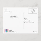 De hele dag dagelijkse K-Pop Briefkaart (Achterkant)