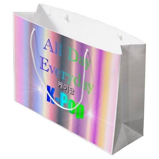 De hele dag dagelijkse K-Pop Groot Cadeauzakje (Achterkant Gekanteld)