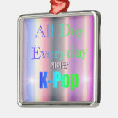De hele dag dagelijkse K-Pop Metalen Ornament (Links)