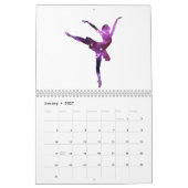 De hele dag spelen, kussen, jete ~ balletontwerp kalender (Jan 2027)