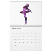De hele dag spelen, kussen, jete ~ balletontwerp kalender (Feb 2027)