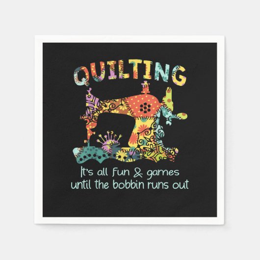 De hele speelruimte tot Bobbin uitvalt Servet (Voorkant)