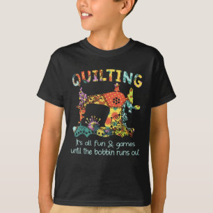 De hele speelruimte tot Bobbin uitvalt T-shirt