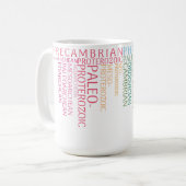 De hele tijd in de wereld koffiemok (Voorkant links)