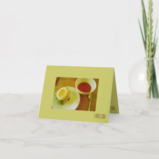 De hele tijd, mis ik u - de Soep van de Tomaat Kaart