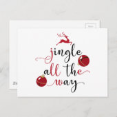 de hele weg briefkaart (Voorkant / Achterkant)