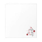 de hele weg notitieblok (Voorkant)