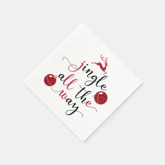 de hele weg servetten (Hoek)