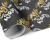 De hele weg springen cadeaupapier (Rol Hoek)