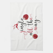 de hele weg theedoek (Verticaal)