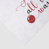 de hele weg tissuepapier (Detail)