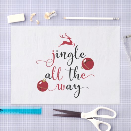 de hele weg tissuepapier (Craft)