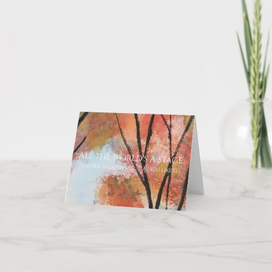 De hele wereld is een briefkaart (Voorkant)