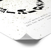 De hele wereld is een nerrow bridge-Rabbi Nachman Poster (Hoek)