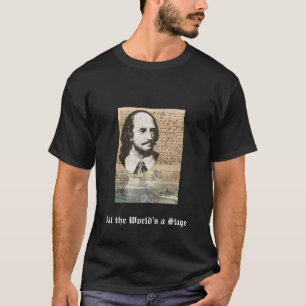 De hele wereld is een Stage Shakespeare & Wereldbo T-shirt