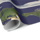 De hele wereld - planeet Aarde Cadeaupapier (Rol Hoek)