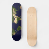 De hele wereld - planeet Aarde Persoonlijk Skateboard (Voorkant)