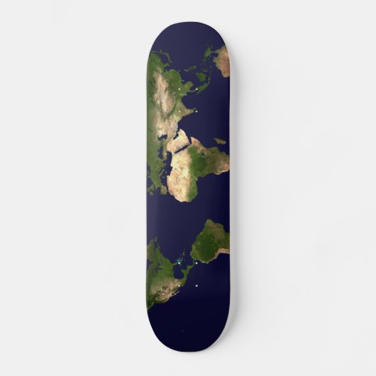De hele wereld - planeet Aarde Persoonlijk Skateboard (Voorkant)