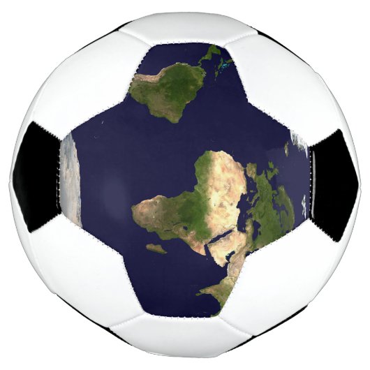 De hele wereld - planeet Aarde Voetbal (Gedraaid)