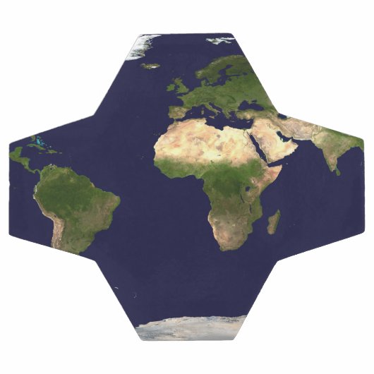 De hele wereld - planeet Aarde Voetbal (Enkel)