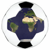 De hele wereld - planeet Aarde Voetbal (Voorkant)