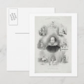 "De hele wereld", van "The Comple" Briefkaart (Voorkant / Achterkant)