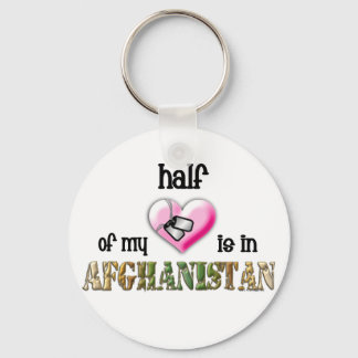 De helft van mijn hart...afghanistan 2 sleutelhanger