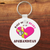 De helft van mijn hart..AFGHANISTAN 3 Sleutelhanger (Voorkant)