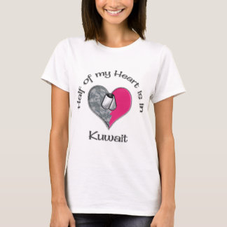 De helft van mijn hart Koeweit T-shirt