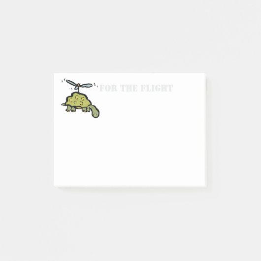 de helikopter schildpad post-it® notes (Voorkant)