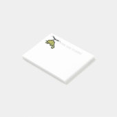 de helikopter schildpad post-it® notes (Schuin)