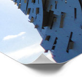 De Helix, de Kelpies, Falkirk - Bezoek Schotland Poster (Hoek)