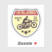 De Hellbender Route 28 North Carolina Sticker (Vel)