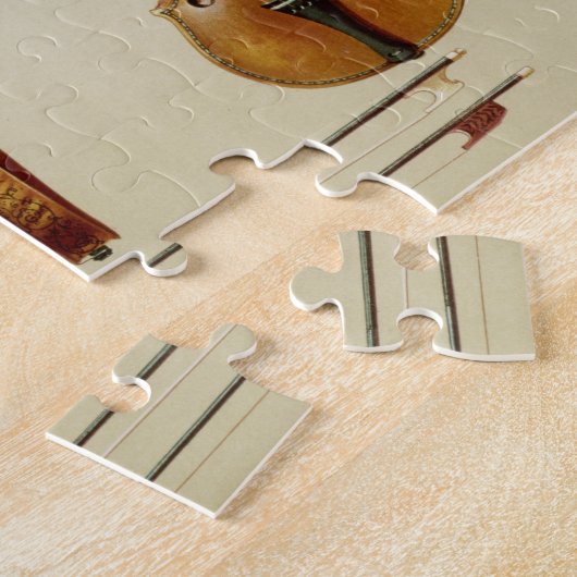 De Hellier violin gemaakt door Antonio Stradivariu Legpuzzel (Zijkant)